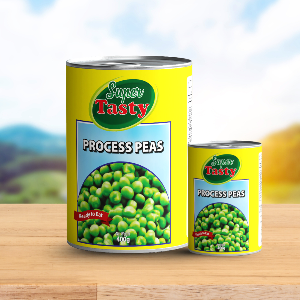 Process peas